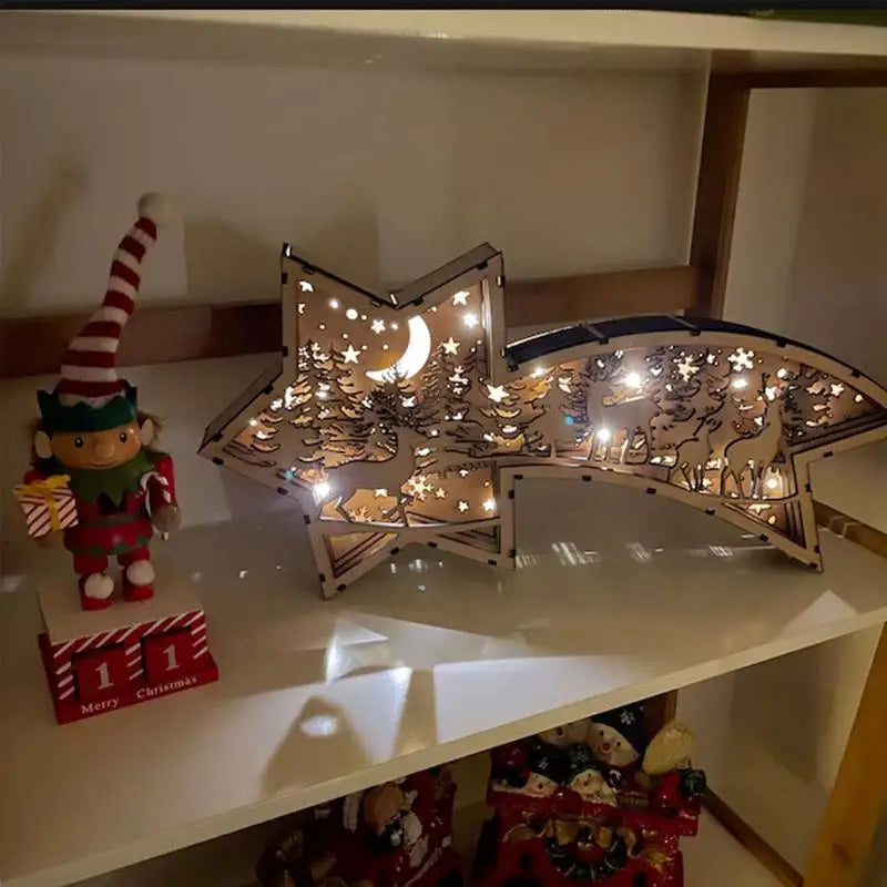 Carvallo - Elegant stjärnljus med invecklat laserskuret design