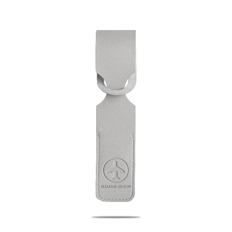 Carvallo Koffertagg i konstläder | Adressetikett för resebagage | Bagagetagg för väskor och väskor | 9 färger