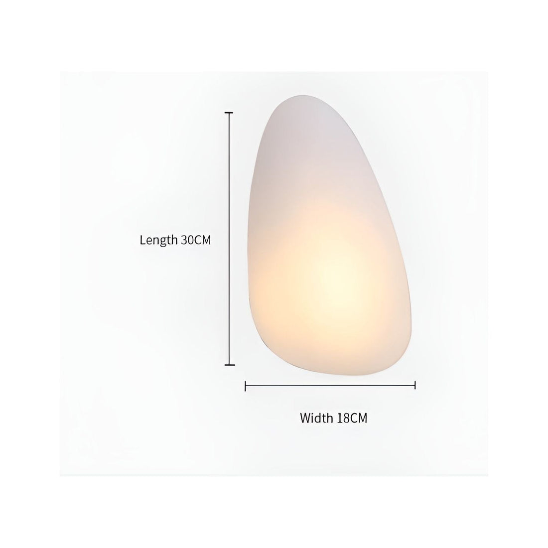 AuroraGlass Light - Nordisk glasfönster vägglampa