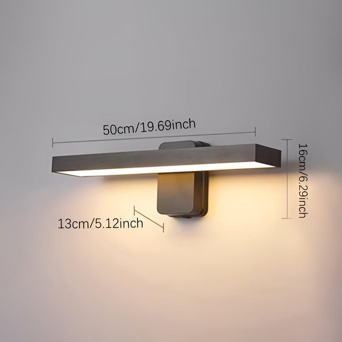 AquaGuard Light - Vattentät Roterande LED-vägglampa