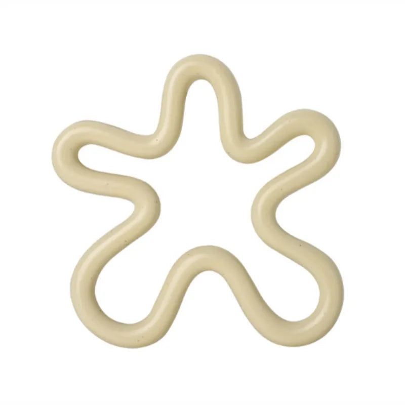 Carvallo-underlägg HexaGrip | Geometrisk design | Värmebeständig & halkfri | 16,5 cm | För grytor, koppar & skålar