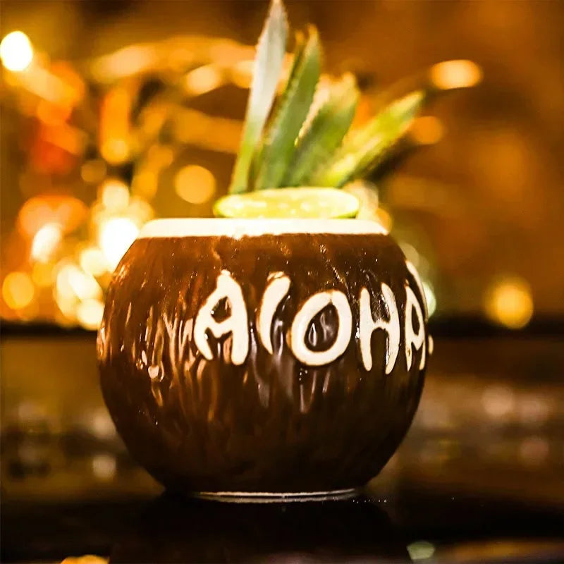 Tropisk Tiki Mug - Lekfull och Exotisk Drickupplevelse