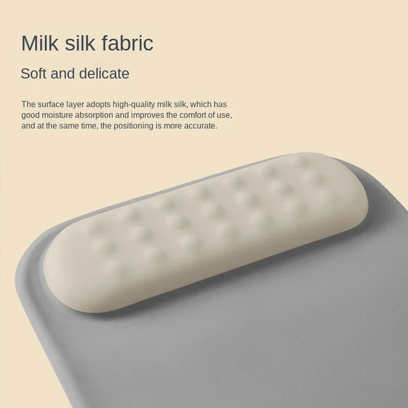 Carvallo Musmatta med handledsstöd | Ergonomisk &amp; Halkfri | Memory Foam &amp; Antihalkbas | För Gaming &amp; Kontor