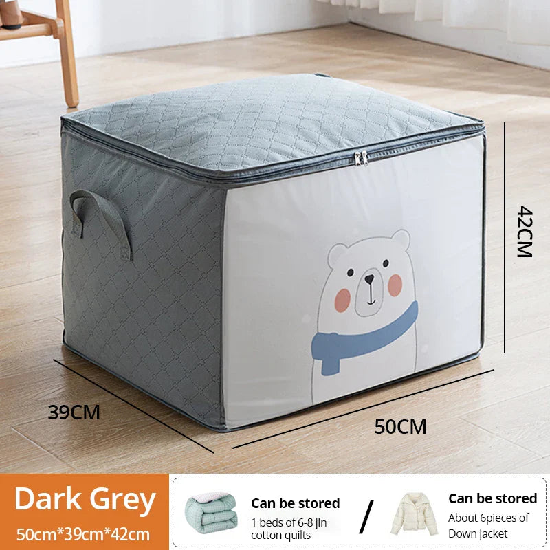 Carvallo SpaceNest FlexBag | Fällbar & Dammtät | Förstärkta handtag & Dragkedja