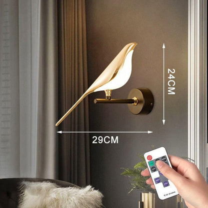 BirdGlow Light - Svängbara LED-vägglampor för hemmet