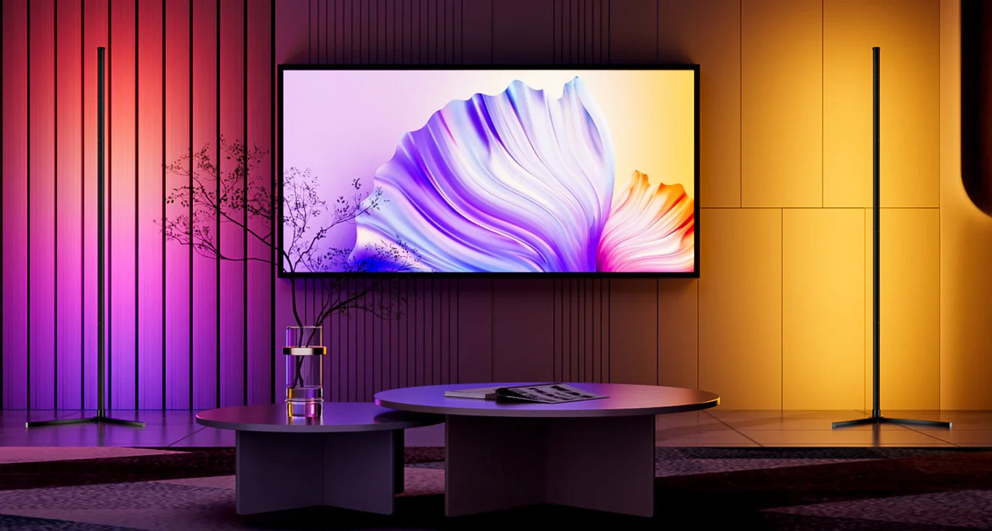 GlowLine – Elegant vertikal hörnlampa