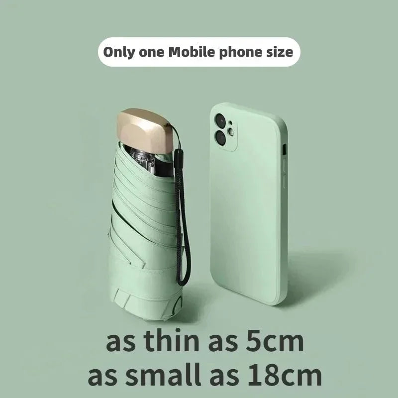 Carvallo-Paraply SunRainGo | Vindbeständig & Vattentät | UV-skydd | Lätt & Bärbar