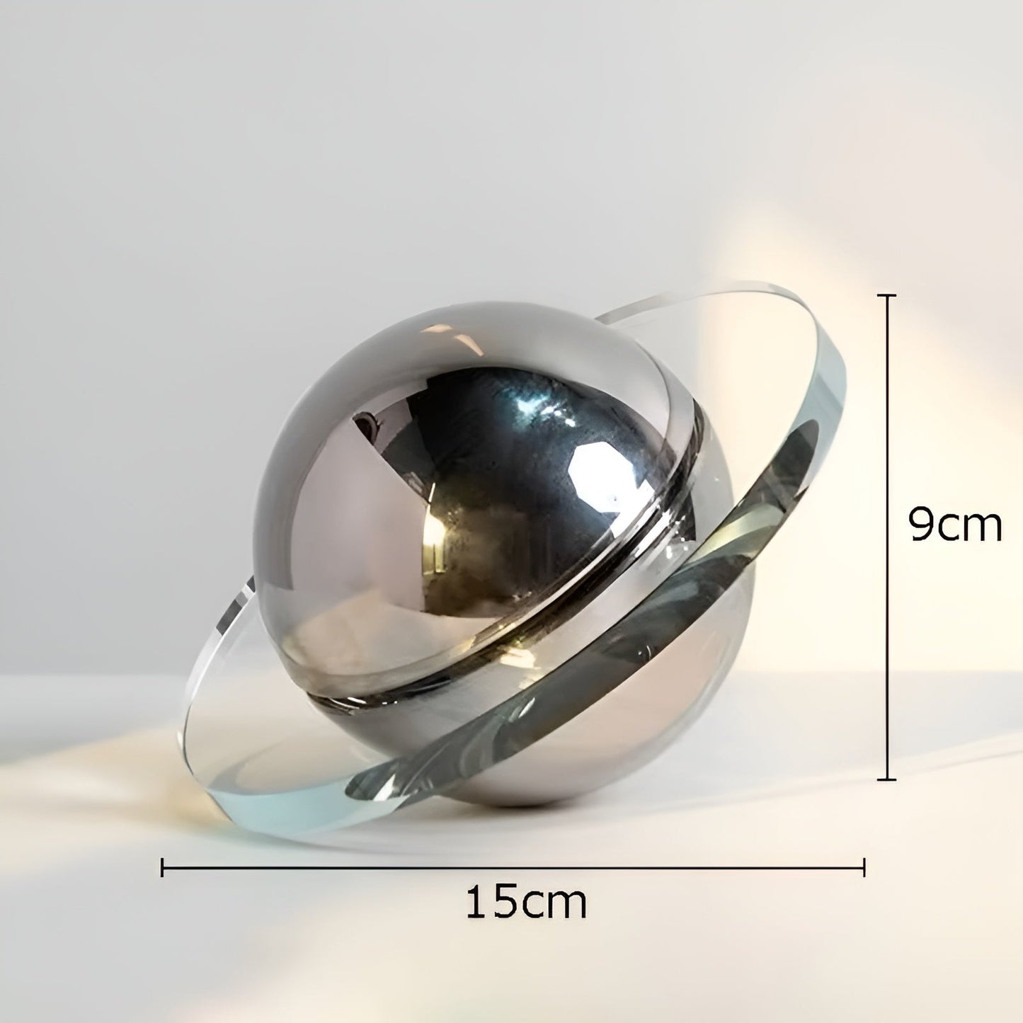 CrystalAxis Ornament - Dekorativt Kristall-Planets-Ornament