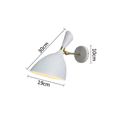 LoftLjus - LED Sänglamp Industrilägenhet Vägglampa