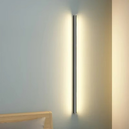 Minimal Light Bar – Nordisk LED Vägglampa i Aluminium