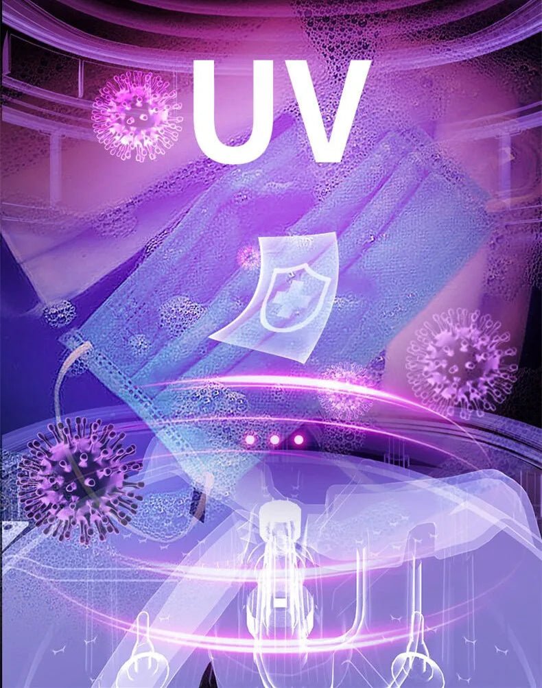 Carvallo - Fällbar 8L tvättmaskin för studenter och resor