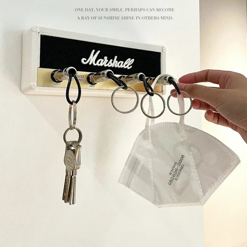 Vintage Music Key Holder - Konstnärlig och Praktisk Väggdekoration