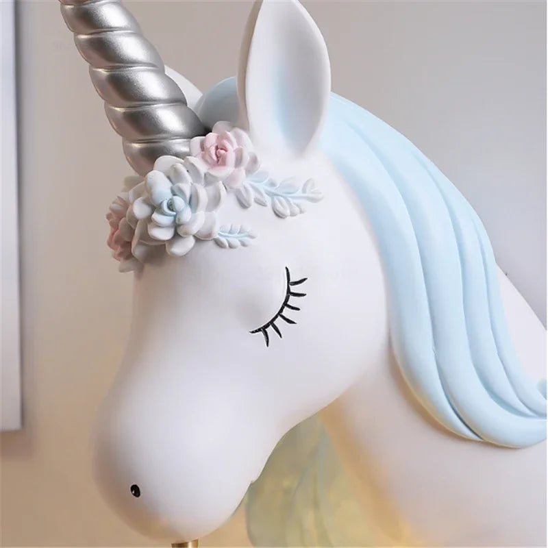 UnicornLicht - Barnrum Vägglampa Moderna Tecknade Figurer Sconcelampa