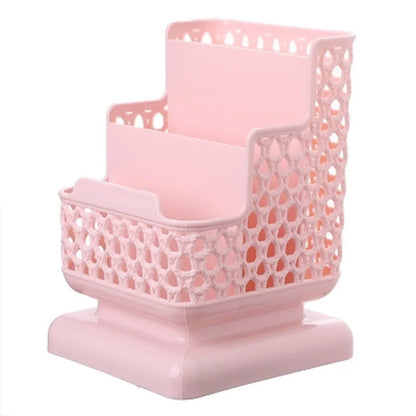 Carvallo MiniBox kosmetik- &amp; skrivbord organiser box | plast | För smink, kontor &amp; småsaker | 16x11,5 cm