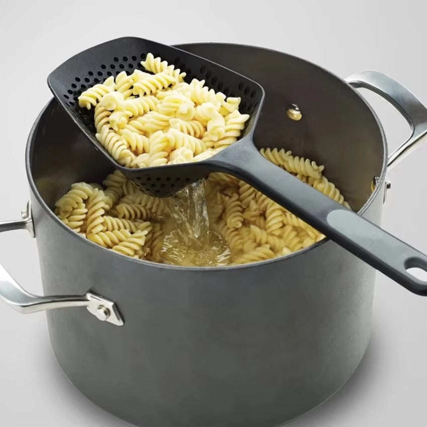 Carvallo Köksslev | Med avrinning funktion | För pasta, grönsaker & soppor | Ergonomisk & livsmedelsäkert