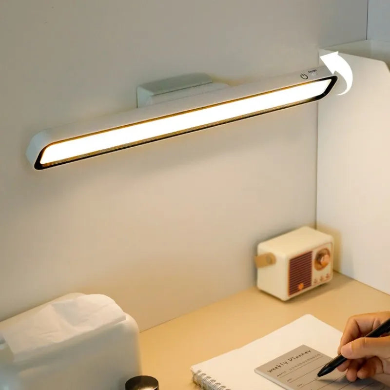 Trådlös LED Skrivbordslampa | Justerbar Brightness för Kontor