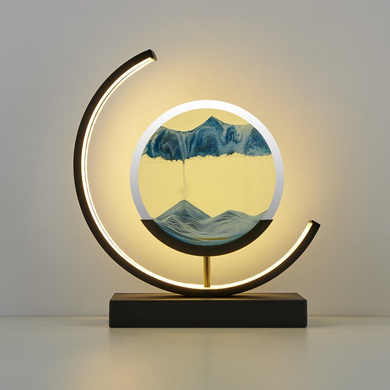 DuneGlow | Sandtimer Bordslampa