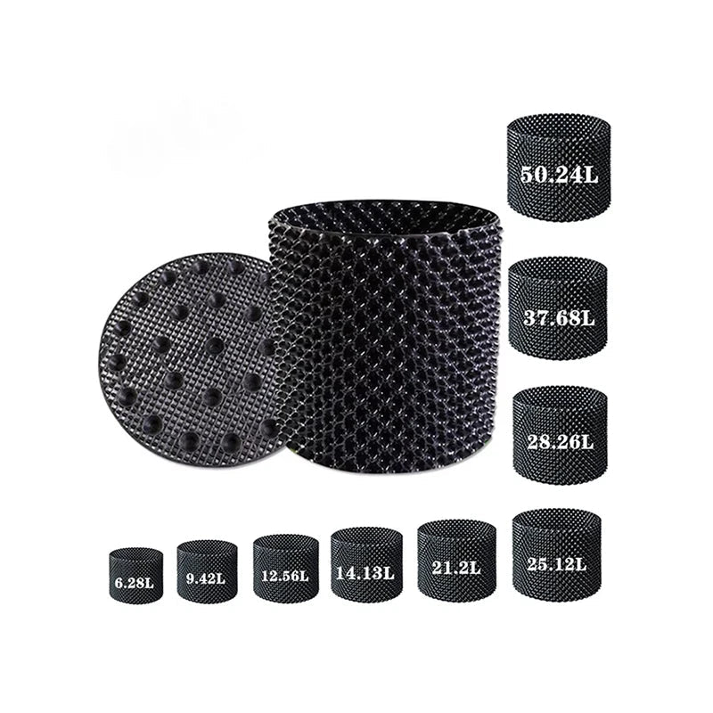 Carvallo Pro | Rotkontroll- & Uppdragskruka | För Bonsai, Träd & Buskar | Snabb rotväxt | PVC-skål