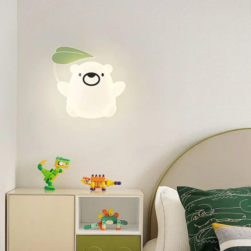 CartoonKinder - Dimmbar LED Vägglampa för Barnrum