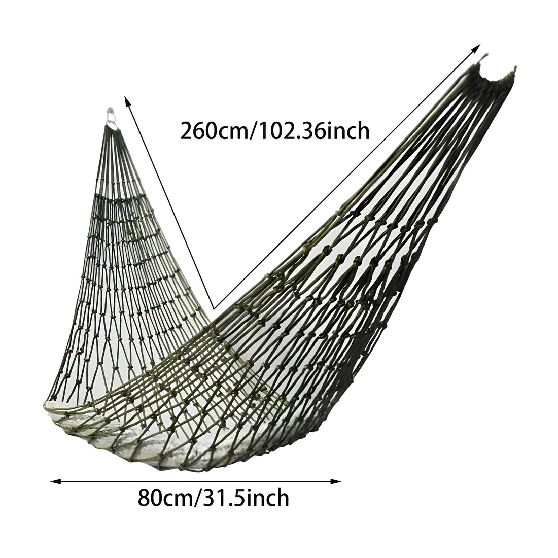 BreezeNest Hängmatta - Bärbar Camping-hängmatta