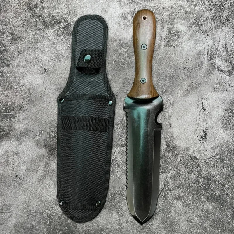 Carvallo TerraMini | Kompakt & Robust | För Grävning, Plantering & Lossning | Utomhus Trädgårdsverktyg