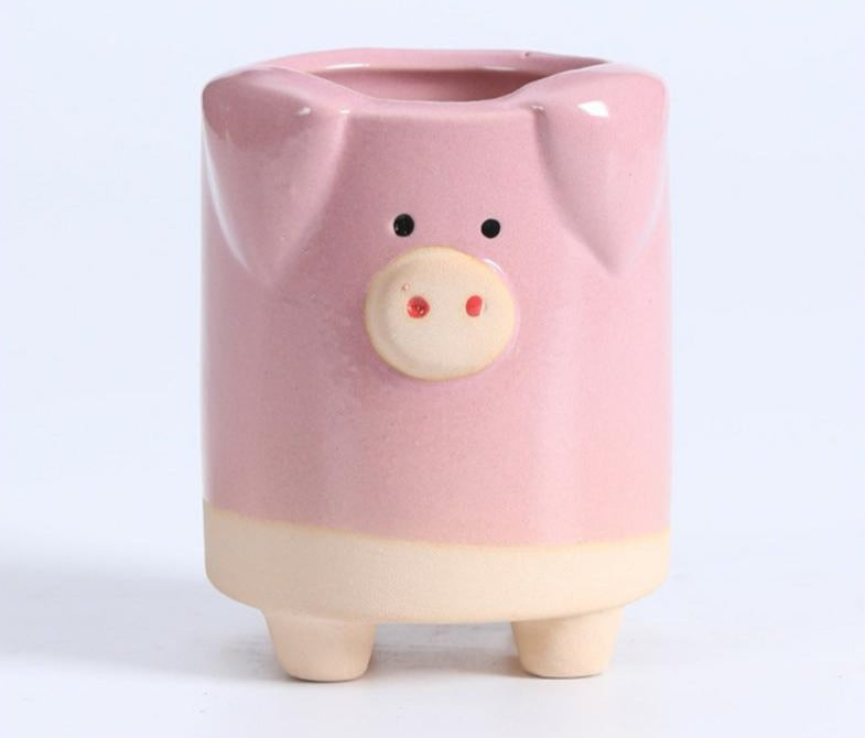 Carvallo - Legenden djurformade krukor med roliga seriedesigns