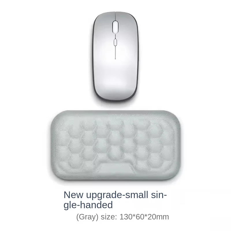 Carvallo Handledsstöd | Ergonomiskt musunderlag med minnesskuma & massageyta | För PC, laptop & gaming