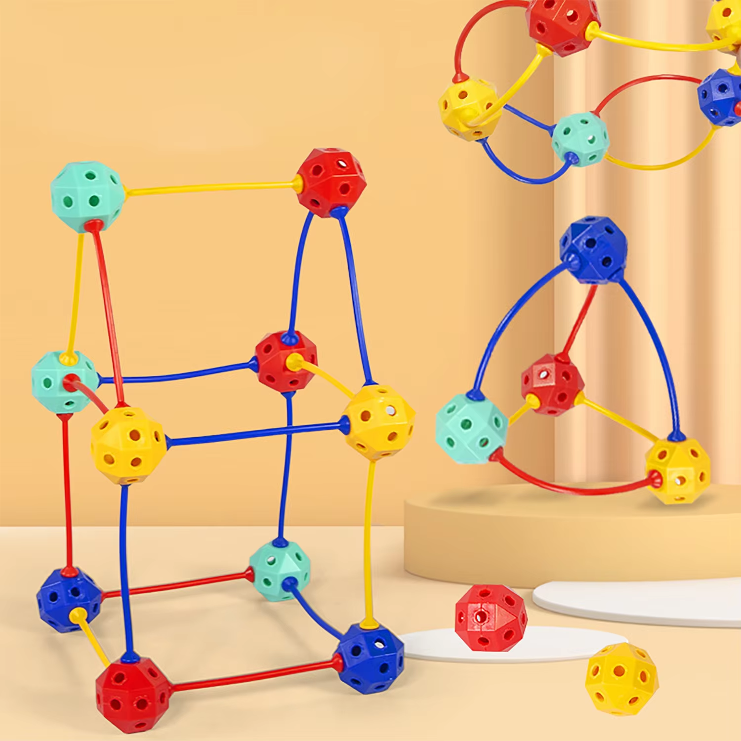 ShapeLink Geometriska Byggpärlor