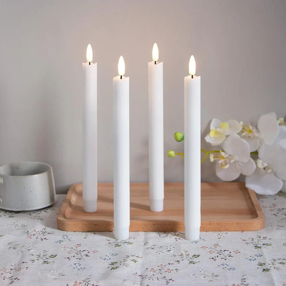 AuraFlame - Värmelösa 3D LED-ljus