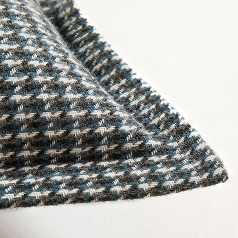 Carvallo – Klassisk Houndstooth Kuddöverdrag med Tidlös Elegans