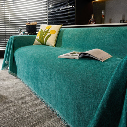 Slät Mocha Sofföverdrag - Modernt, Stilrent &amp; Hållbart Soffskydd