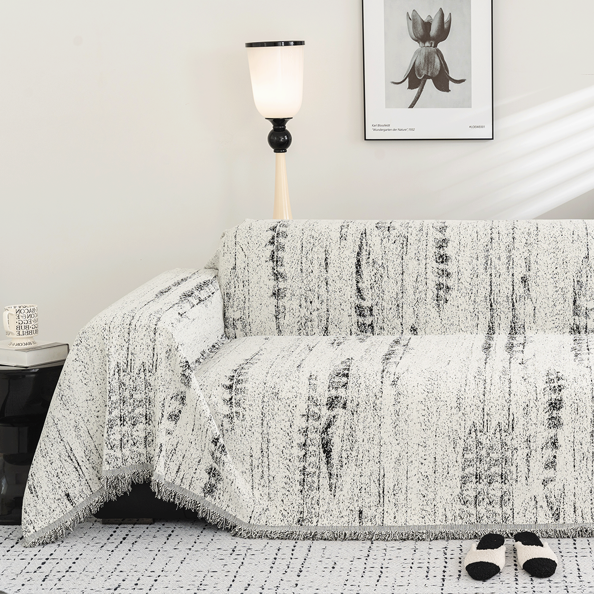 Samtida Canvas Sofföverdrag - Modernt, Stiligt &amp; Hållbart Soffskydd