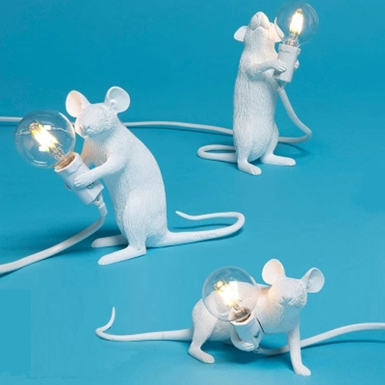 Cheeky Mouse - Original och distinkt bord- eller belysningslampa