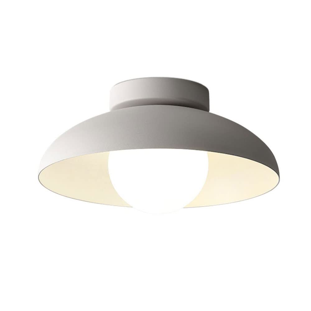 Modern Metallisk Semi-Flush Taklampa för Hallen