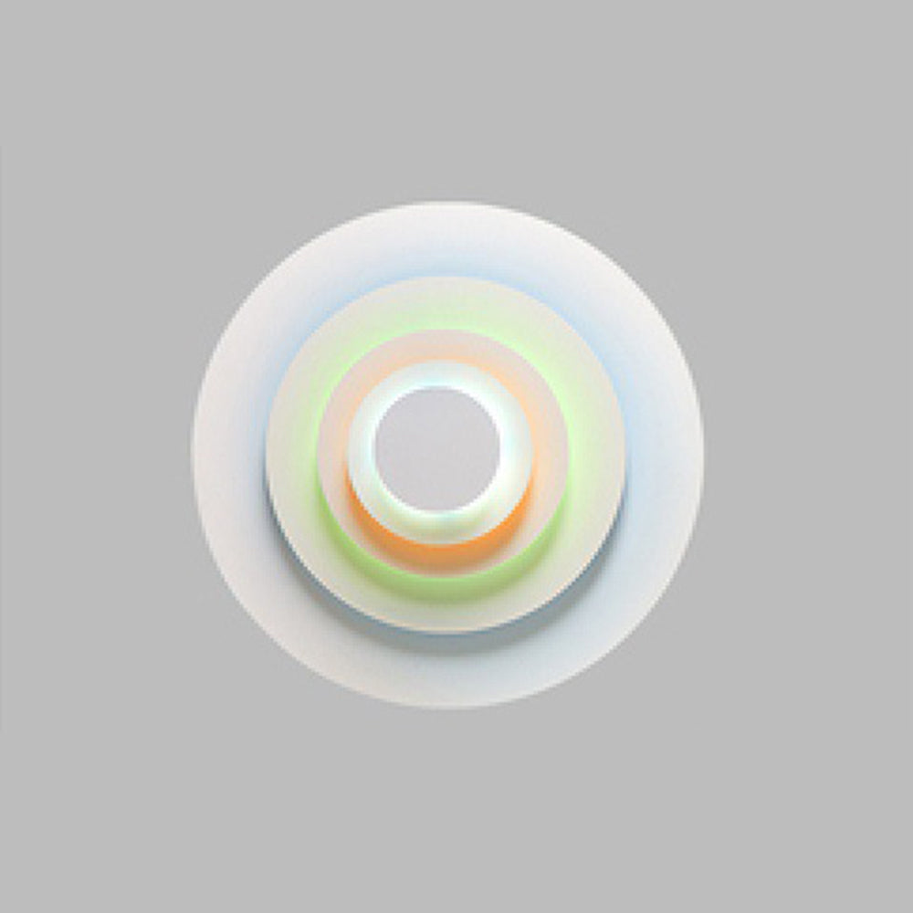 Morandi Modern Design LED Vägglampa Rosa/Blå/Gul Vardagsrum Metal