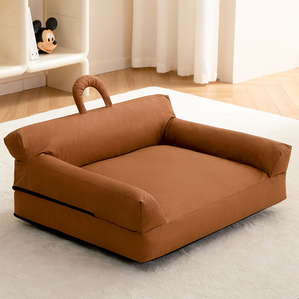 Elevated Pet Sofa Bed Stilig Vattentät Ergonomisk Komfort
