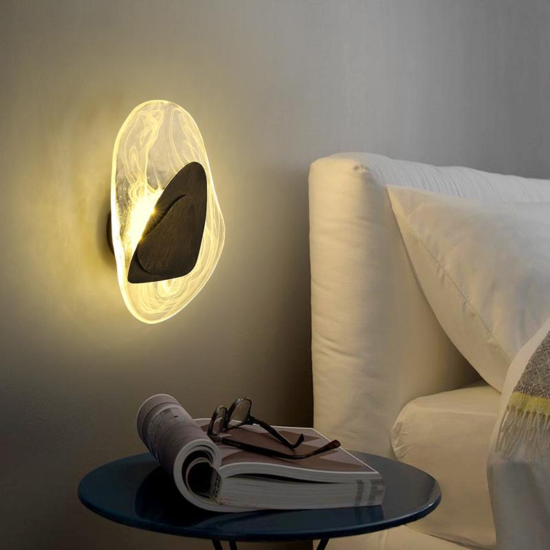 Nordisk Modern Kristall Vägglampa - Elegans &amp; Ljus