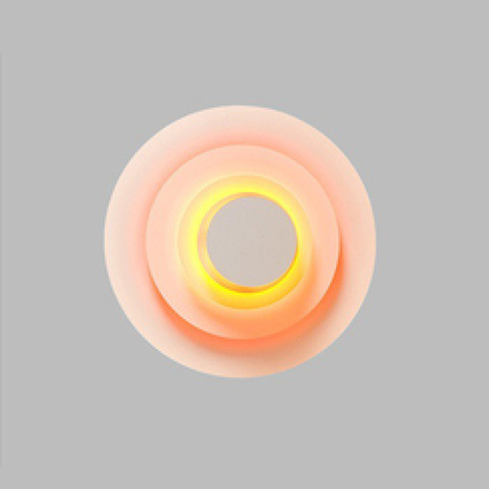 Morandi Modern Design LED Vägglampa Rosa/Blå/Gul Vardagsrum Metal