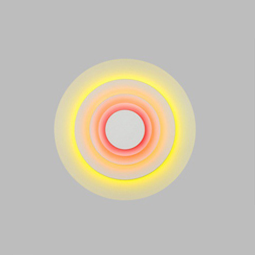 Morandi Modern Design LED Vägglampa Rosa/Blå/Gul Vardagsrum Metal