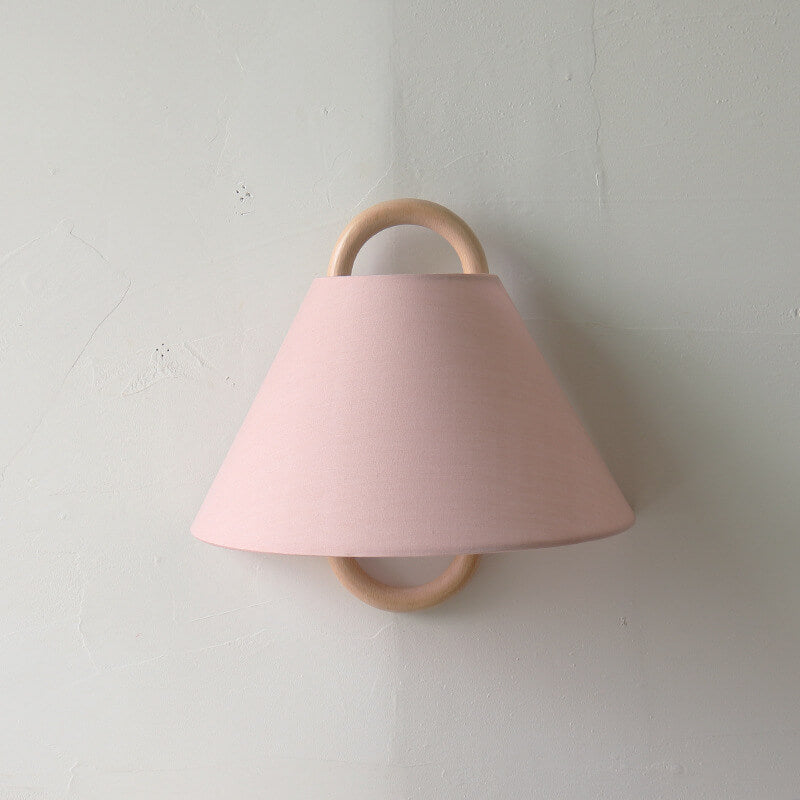 Vägglampa Modern Trä Tyg Sconcelampa