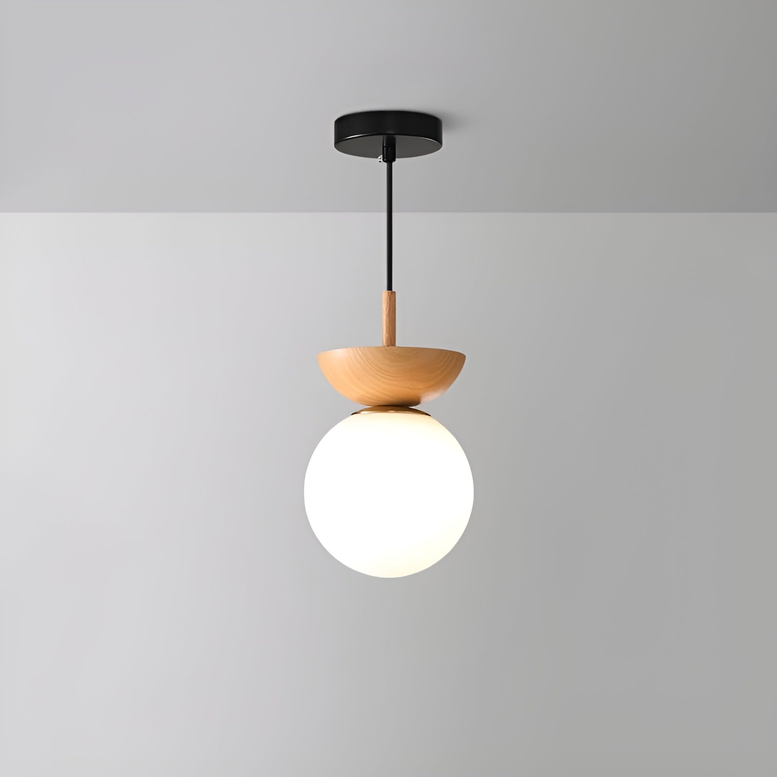 BalconyBloom Light - LED-taklampa i japansk stil
