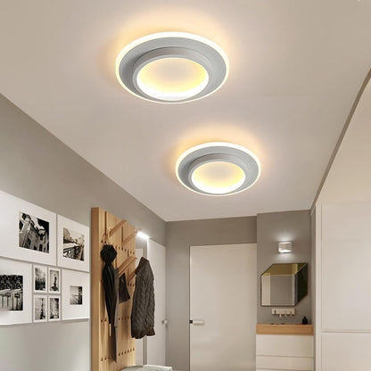 Elegant LED Hallway Ceiling Lamp | 8.3&quot; eller 9.4&quot; Metall &amp; Akryl Armatur | Energisparande | Brick by Brick