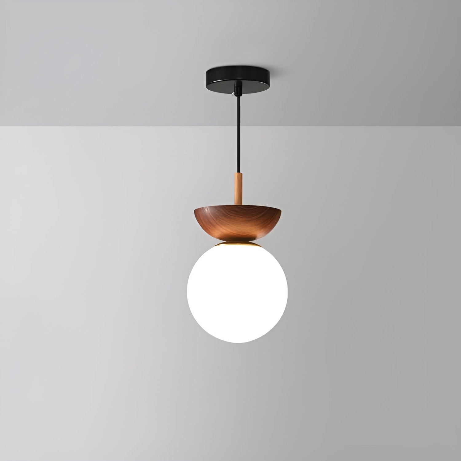 BalconyBloom Light - LED-taklampa i japansk stil