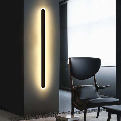 Utomhusvägglampa Modern Svart Vattentät Lampa
