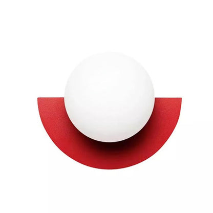 Valentina Modern LED Vägglampa Metall Glas Sovrum Vardagsrum