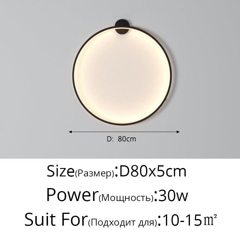Måne LED Vägglampa – Modern Vägglampa för Sovrum, Vardagsrum och Hall