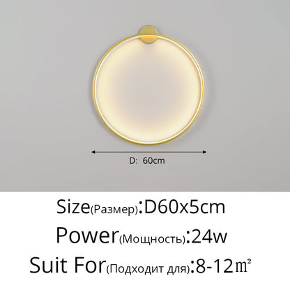 Måne LED Vägglampa – Modern Vägglampa för Sovrum, Vardagsrum och Hall
