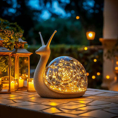 ShellGleam – Dubbel musselformad lampa med mjukt gyllene sken