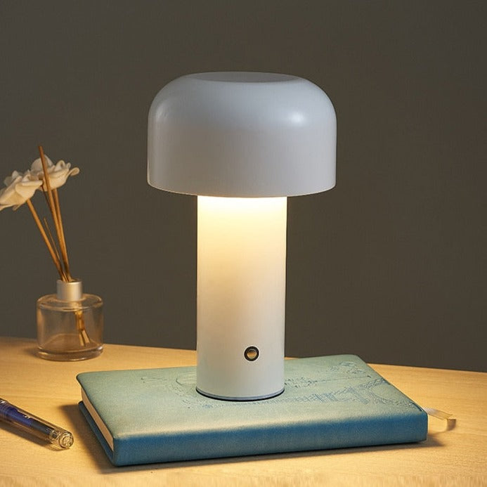 LumoFungo Classico | Trådlamp Retro Bordslampa i italiensk svampdesign