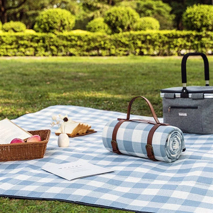 Kompakt Picknickfilt – Blå